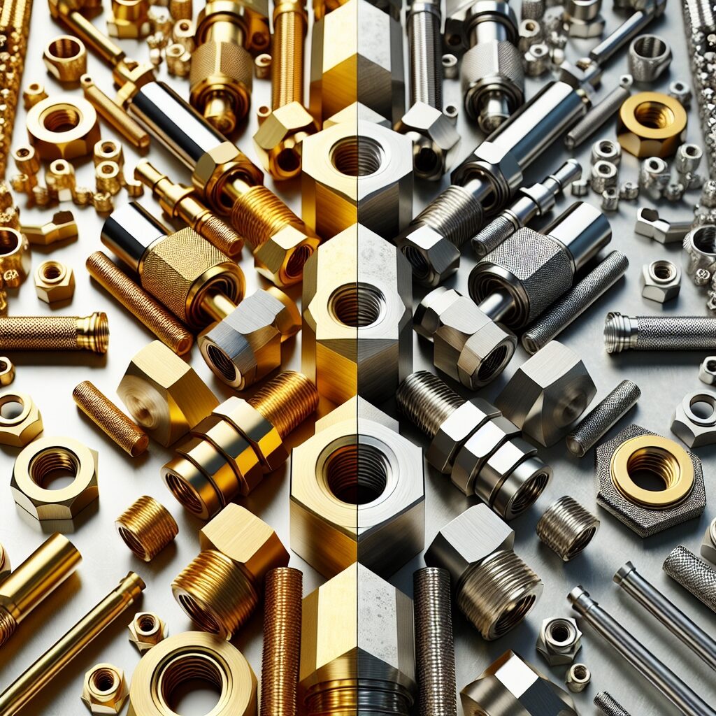 Armatura z mosiądzu czy stali nierdzewnej? Porównanie