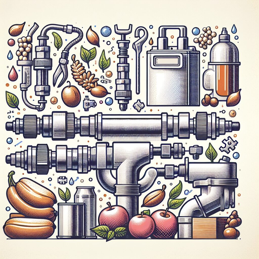Armatura hydrauliczna w przemyśle spożywczym – wymagania i certyfikaty