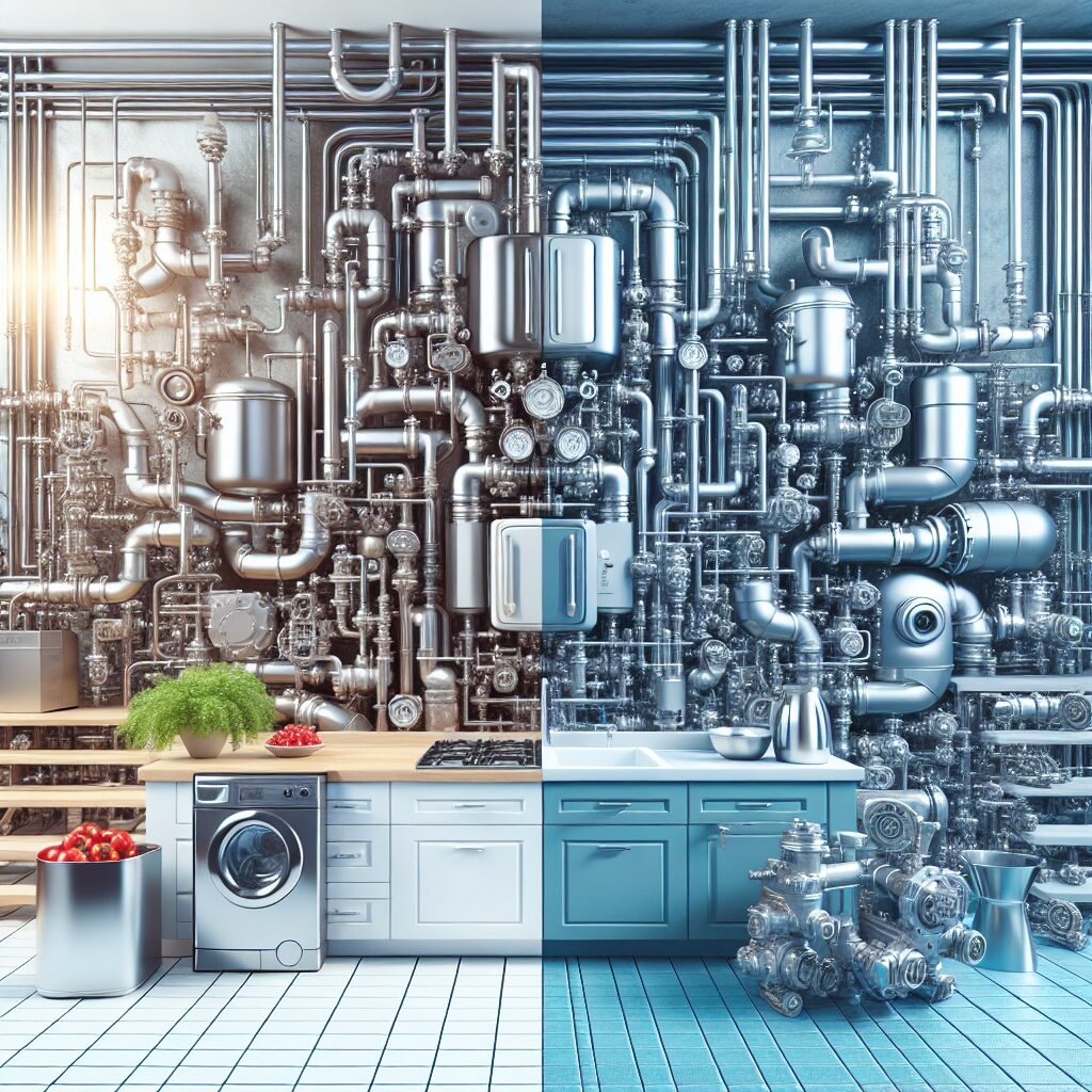 Armatura hydrauliczna w instalacjach domowych vs. przemysłowych